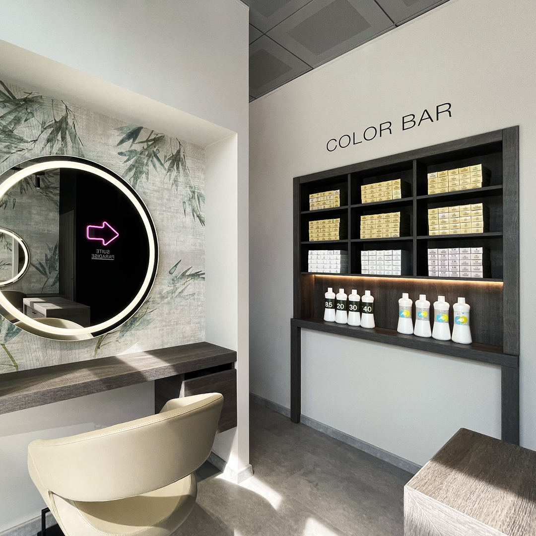 immagine del bancone del color bar